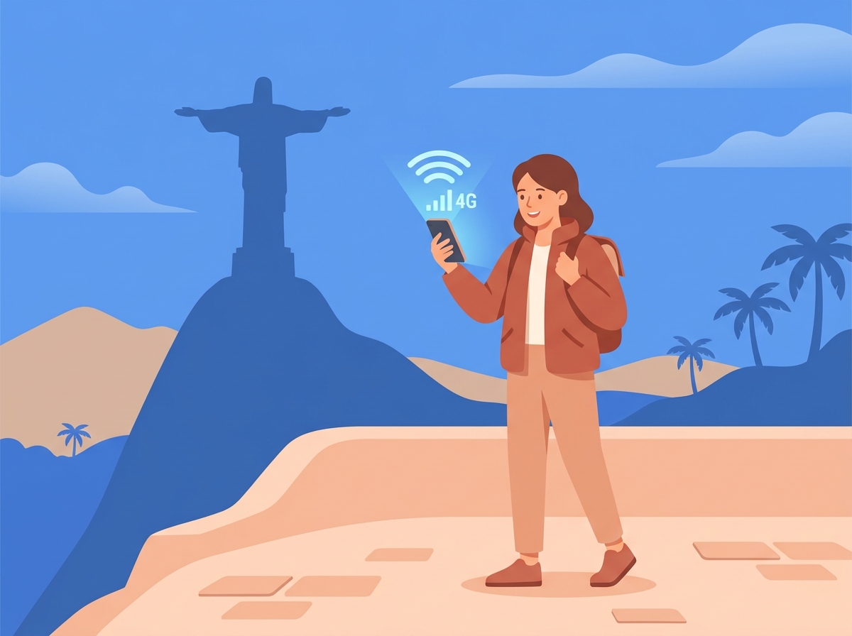 Cómo tener internet en Brasil sin pagar roaming