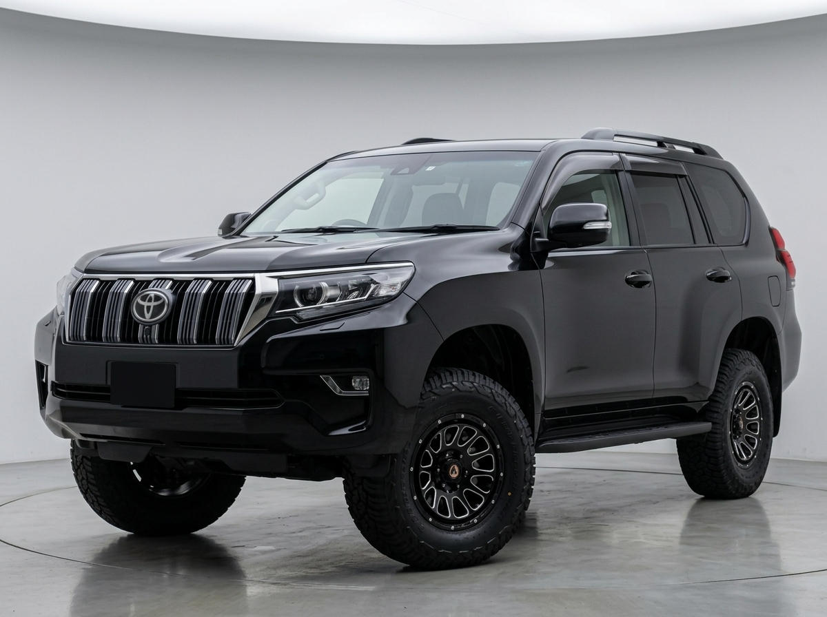 2021 Toyota  Land Cruiser Prado 2.7L Gasoline Full-Time 4WD – Black (30,000 km) TX